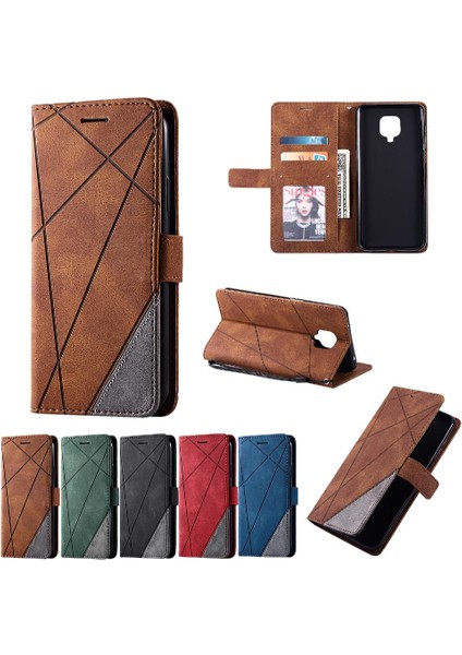 Xiaomi Redmi Not 9s/not 9 Pro Cüzdan Flip Folio Darbeye Pu (Yurt Dışından)
