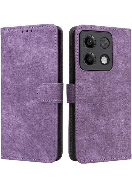 Xiaomi Redmi Için Not 13 5g Manyetik Kapatma Kart Yuvaları Kapak Rfıd Pu (Yurt Dışından)