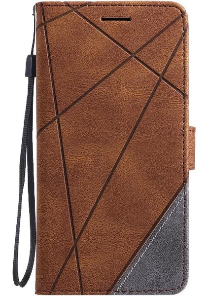 IPhone Xs Max Pu Deri Kart Tutucu Kickstand Manyetik Cüzdan (Yurt Dışından)