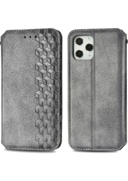 Apple IPhone 12 Için Kılıf Promax Deri Kılıf Cüzdan Fonksiyonu Moda Flip (Yurt Dışından)
