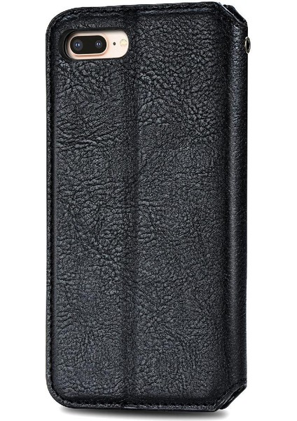Apple IPhone 8 Için Kılıf Artı/7 Artı Deri Kılıf Cüzdan Fonksiyonu Flip (Yurt Dışından)