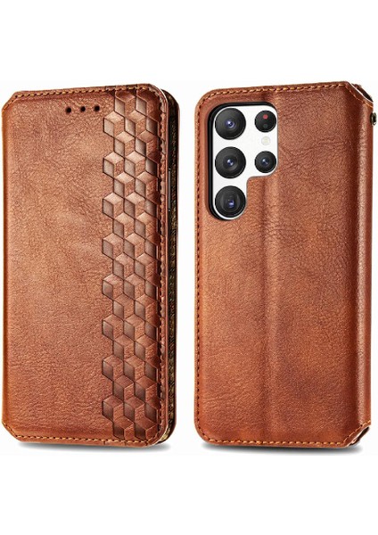 Samsung Galaxy S23 Ultra Cüzdan Fonksiyonu Için Kılıf Moda Tasarım Flip (Yurt Dışından) fiyatları