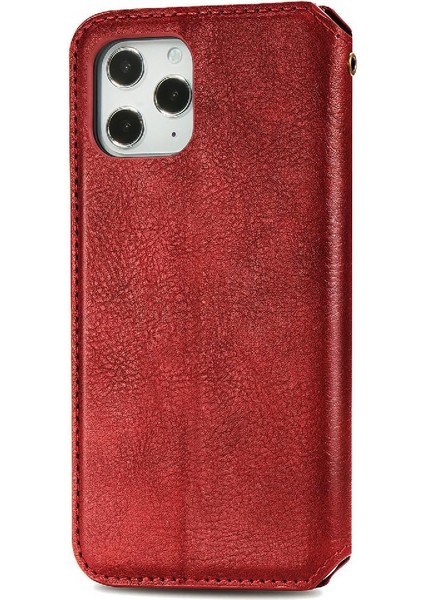 Apple IPhone 12 Için Kılıf Promax Deri Kılıf Cüzdan Fonksiyonu Moda Flip (Yurt Dışından) modelleri