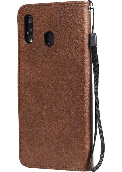 Samsung Galaxy A30/A20 Iş Cüzdan Telefon Kılıfı Için Kart ile Flip Case (Yurt Dışından)