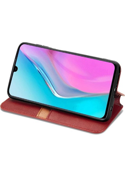 Infinix Not 11 Için Kılıf Cüzdan Fonksiyonu Deri Çanta Zarif Flip (Yurt Dışından) modelleri