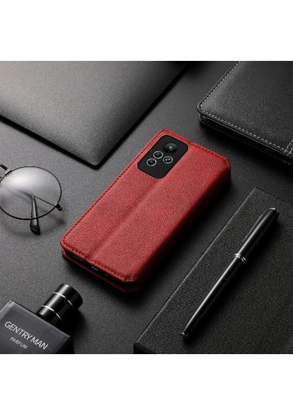 Infinix Not 11 Için Kılıf Cüzdan Fonksiyonu Deri Çanta Zarif Flip (Yurt Dışından) fırsatları