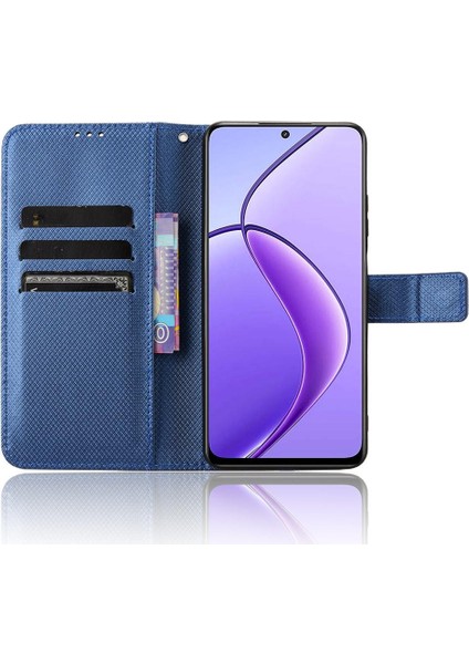 Realme 12 5g Kart Tutucu Manyetik Cüzdan Kickstand Kapak Için Kılıf (Yurt Dışından) fırsatları