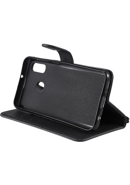 Samsung Galaxy A20E Iş Cüzdan Telefon Kılıfı Için Flip Case Klasik Katı (Yurt Dışından) fırsatları