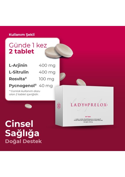 Lady Prelox 60 Tablet UMY008427
