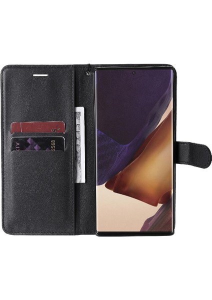 Samsung Galaxy Not 20 Için Flip Case Ultra Klasik Düz Renk ile Yüksek (Yurt Dışından)