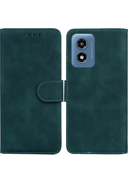 Motorola Moto G Oynamak Için Kılıf 4g 2024 Manyetik Kart Yuvası Standı Tutucu Pu (Yurt Dışından)