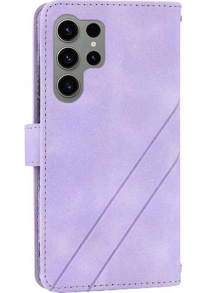 Samsung Galaxy S22 Ultra 5g Için Filp Durumda El Cüzdan Kredi Kartı Tutucu (Yurt Dışından)