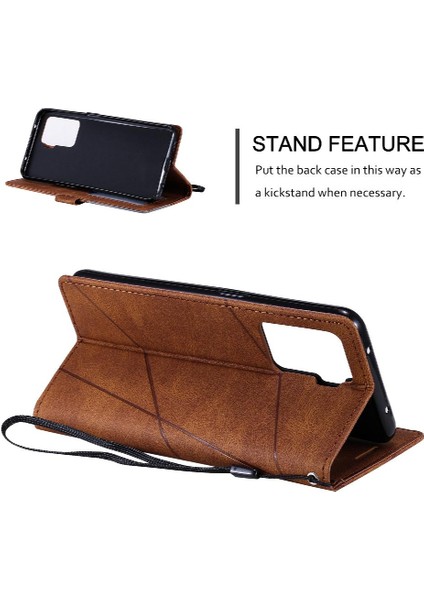 Oppo A94 4G/F19 Pro Için Kılıf Cüzdan Flip Folio Pu Deri Manyetik Kart (Yurt Dışından) fırsatları
