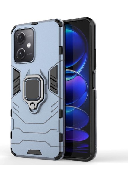 Xiaomi Redmi Için Not 12 5g 360 &deg; Dönen Halka Kickstand Askeri Damla (Yurt Dışından)
