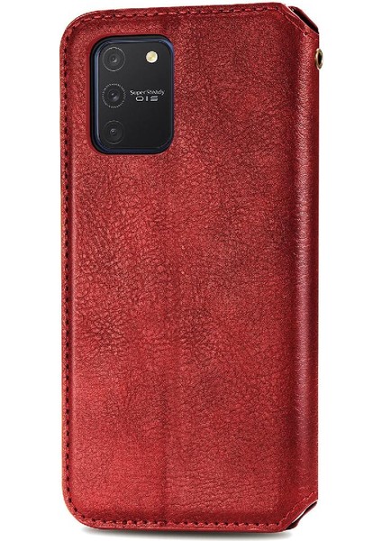 Samsung Galaxy S10 Lite Cüzdan Fonksiyonu Için Kılıf Deri Kılıf Zarif (Yurt Dışından)