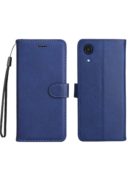 Kart Yuvası Iş Cüzdan Telefon ile Samsung Galaxy A03 Çekirdek Için Flip Case (Yurt Dışından)