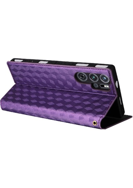 Nubia Kırmızı Sihirli 9 Pro Artı Kart Yuvaları Için Kılıf Tutucu Cüzdan Manyetik Pu (Yurt Dışından)