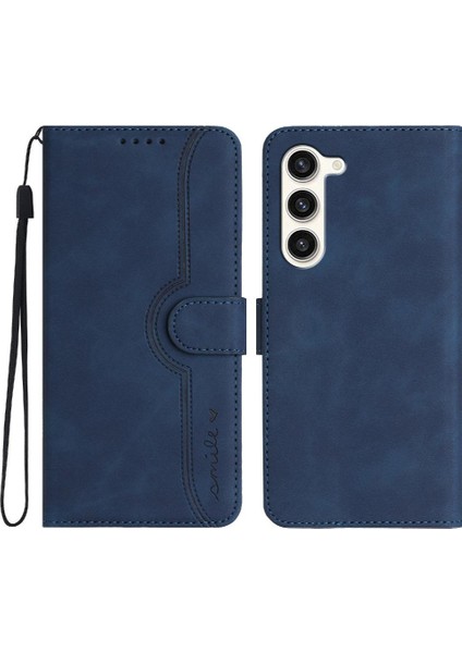 Samsung Galaxy S24 Durumda Dahili Mıknatıs Kapak Cüzdan Pu ile Uyumlu (Yurt Dışından)