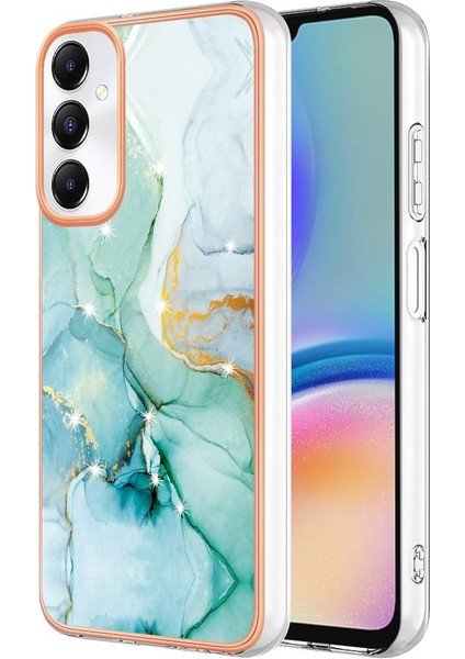 Samsung Galaxy A05S Ince Tpu Koruma Mermer Desen Yumuşak Tampon (Yurt Dışından)