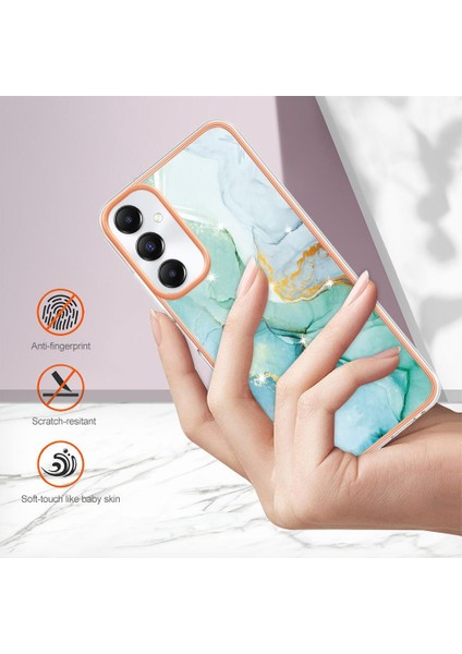 Samsung Galaxy A05S Ince Tpu Koruma Mermer Desen Yumuşak Tampon (Yurt Dışından)