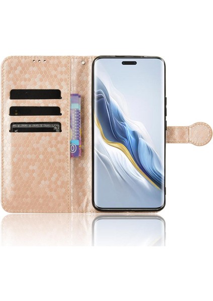 Onur Için Kılıf Sihirli 6 Pro 5g Manyetik Toka Deri Cüzdan Kapak Desen (Yurt Dışından) indirimleri