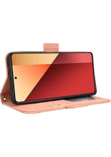 Xiaomi Redmi Için Not 13 Pro 4g Deri Cüzdan Kapak Ayarlanabilir Kart (Yurt Dışından)