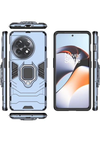 Oneplus 11R 5g Askeri Damla Koruma Kickstand Için Kılıf 360 &deg; Dönen (Yurt Dışından)