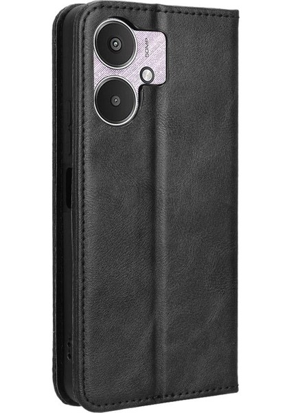 Xiaomi 13C 5g/4g Manyetik Kapatma Pu Deri Cüzdan (Yurt Dışından)