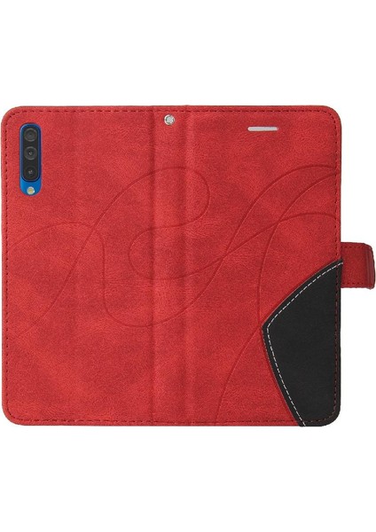Samsung Galaxy A50/A50S/A30S Kickstand Koruyucu Pu Deri Flip Case (Yurt Dışından) modelleri