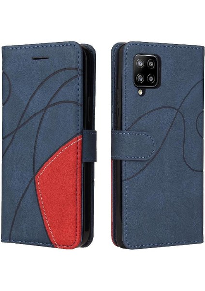 Kart Yuvası Standı ile Samsung Galaxy Case 5g Için Kılıf Pu Deri Flip Folio (Yurt Dışından)