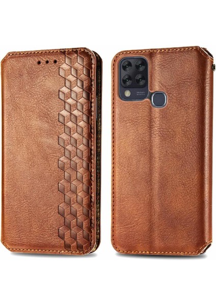 Infinix Sıcak 10T Zarif Iş Flip Kapak Moda Tasarım Durumda (Yurt Dışından)