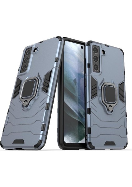 Samsung Galaxy S21 Fe 5g Için Kılıf 360 &deg; Dönen Halka Darbeye Kapak Damla (Yurt Dışından)