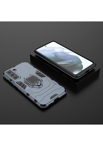 Samsung Galaxy S21 Fe 5g Için Kılıf 360 &deg; Dönen Halka Darbeye Kapak Damla (Yurt Dışından) modelleri