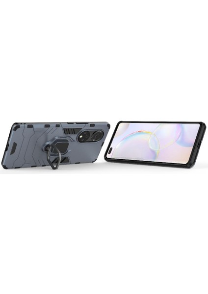 Onur Için Kılıf 50 Pro 5g 360 &deg; Dönen Halka Kickstand Askeri Damla Kapak (Yurt Dışından) fırsatları