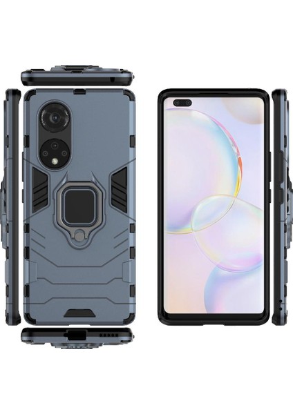 Onur Için Kılıf 50 Pro 5g 360 &deg; Dönen Halka Kickstand Askeri Damla Kapak (Yurt Dışından) indirimleri