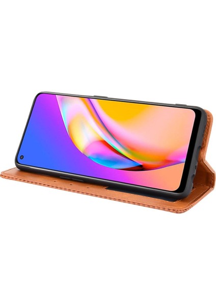 Oppo A94 5g Manyetik Kapatma Pu Deri Cüzdan Için Kılıf (Yurt Dışından) modelleri