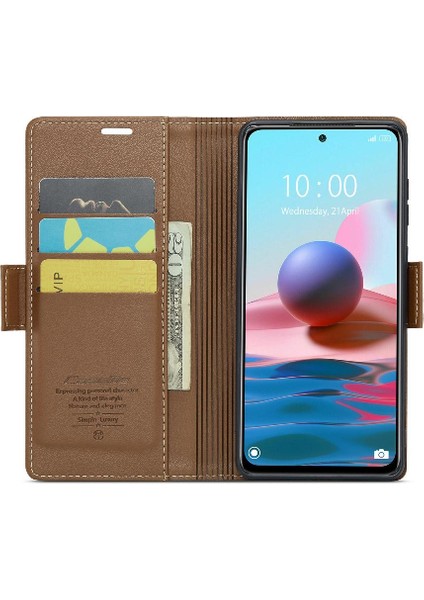 Xiaomi Redmi NOTE10 4g/not 10S Kickstand Kart Yuvası Durumda (Yurt Dışından)