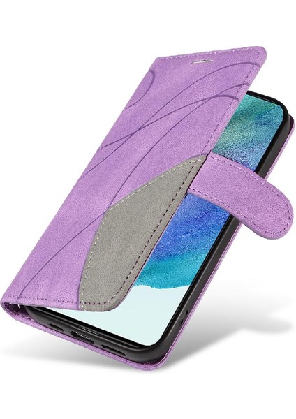 Samsung Galaxy S21 Fe Pu Deri Flip Folio Kılıf ile Iki Renkli (Yurt Dışından) indirimleri