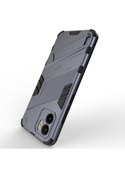 Xiaomi Redmi A1 Sağlam Askeri Koruyucu Kapak Kickstand Için Kılıf (Yurt Dışından)
