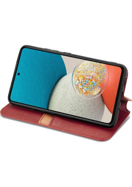 Samsung Galaxy A53 5g Cüzdan Fonksiyonu Için Kılıf Moda Tasarım Kapak Çevirin (Yurt Dışından) modelleri