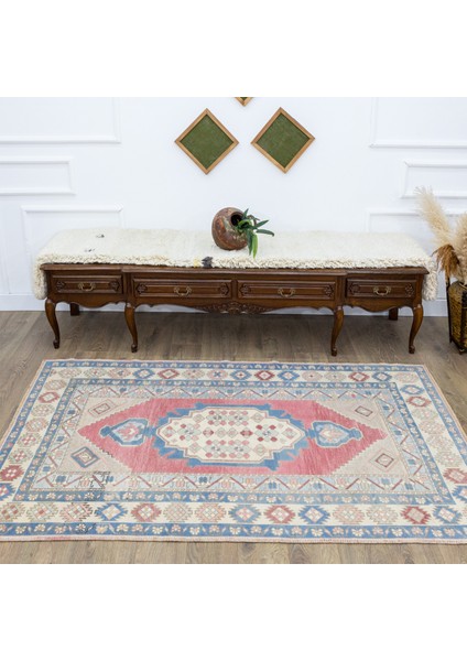 Bala Renkli El Dokuma Taşpınar Halısı 133X222 cm fiyatları