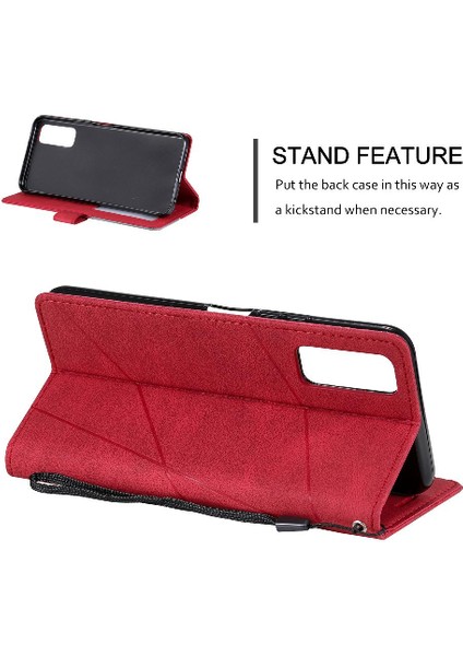 Vıvo Y51/Y31/VIVO 1A Darbeye Dayanıklı Kart Tutucu Kickstand Pu Deri Kılıf (Yurt Dışından) modelleri