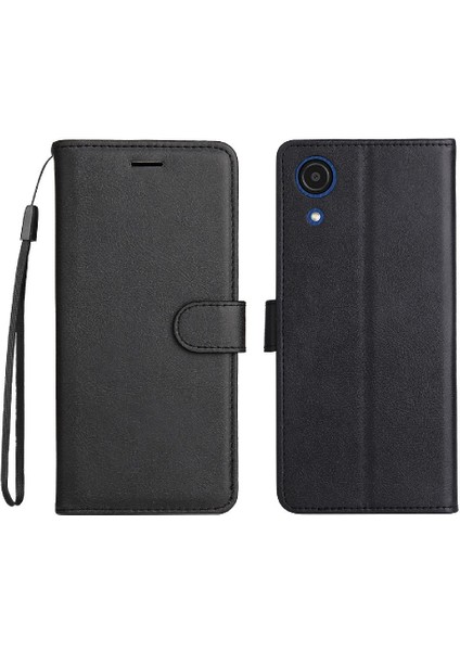Kart Yuvası Iş Cüzdan Telefon ile Samsung Galaxy A03 Çekirdek Için Flip Case (Yurt Dışından)