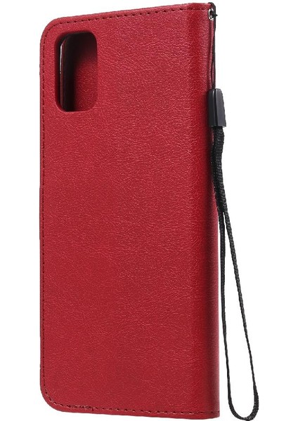 Samsung Galaxy M51 Yüksek Kaliteli Deri Iş Cüzdan Kılıf Için Flip Case (Yurt Dışından)