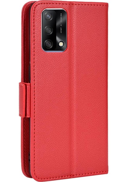 Oppo Için Kılıf A74 4G/A95 4g Manyetik Cüzdan Kart Yuvaları Tutucu Pu Deri (Yurt Dışından) modelleri