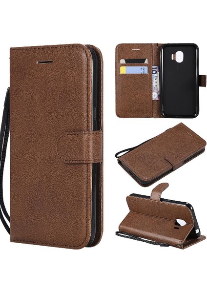 Samsung Galaxy J2 Pr0 2018 Iş Cüzdan Telefon Kılıfı Için Flip Case ile (Yurt Dışından)