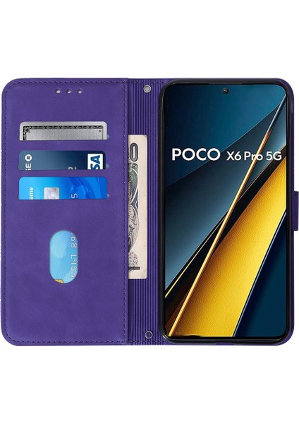 Xiaomi Poco X6 Pro 5g Flip Folio Kitap Koruyucu Cüzdan Kapak Pu (Yurt Dışından) modelleri