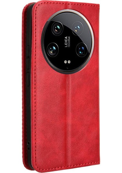 Xiaomi 14 Için Kılıf Ultra 5g Pu Deri Cüzdan Manyetik Kapatma (Yurt Dışından) indirimleri