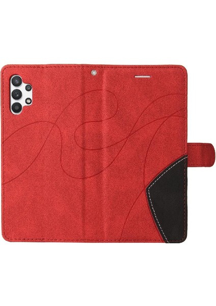 Kart Yuvası Standı ile Samsung Galaxy A32 5g Için Kılıf Pu Deri Flip Folio (Yurt Dışından) modelleri