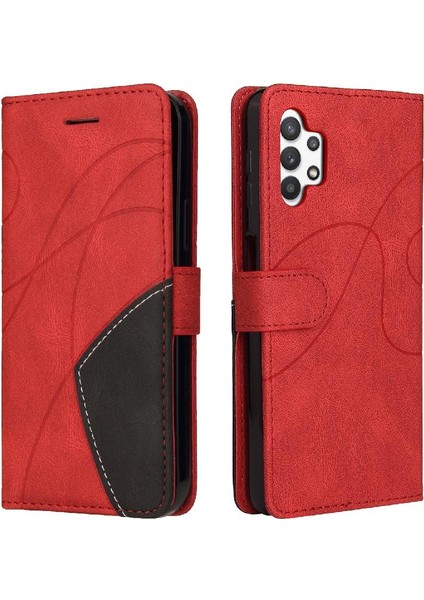 Kart Yuvası Standı ile Samsung Galaxy A32 5g Için Kılıf Pu Deri Flip Folio (Yurt Dışından) fırsatları